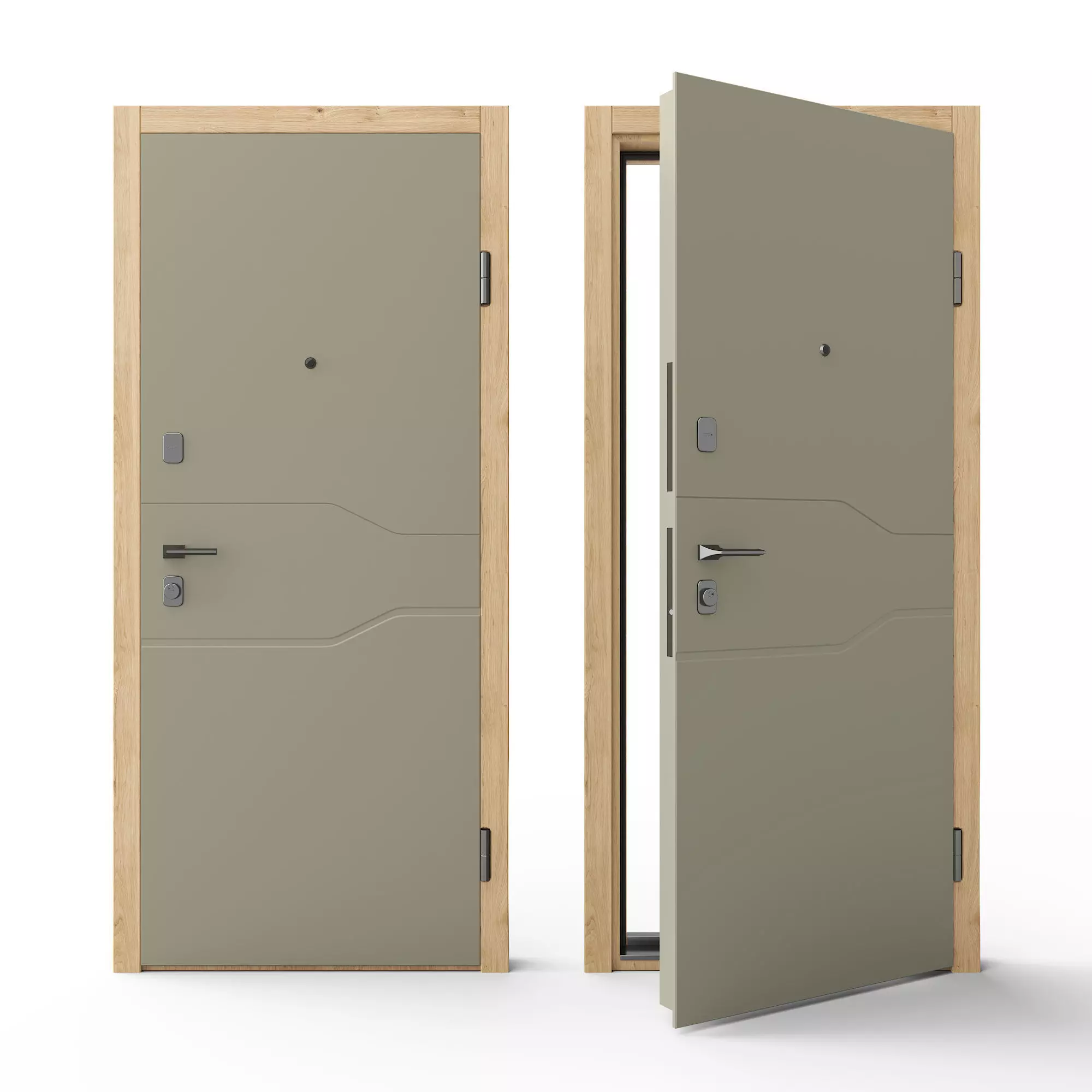 Carly Door 3D model_0