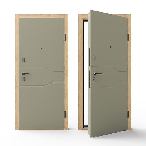 Carly Door 3D model