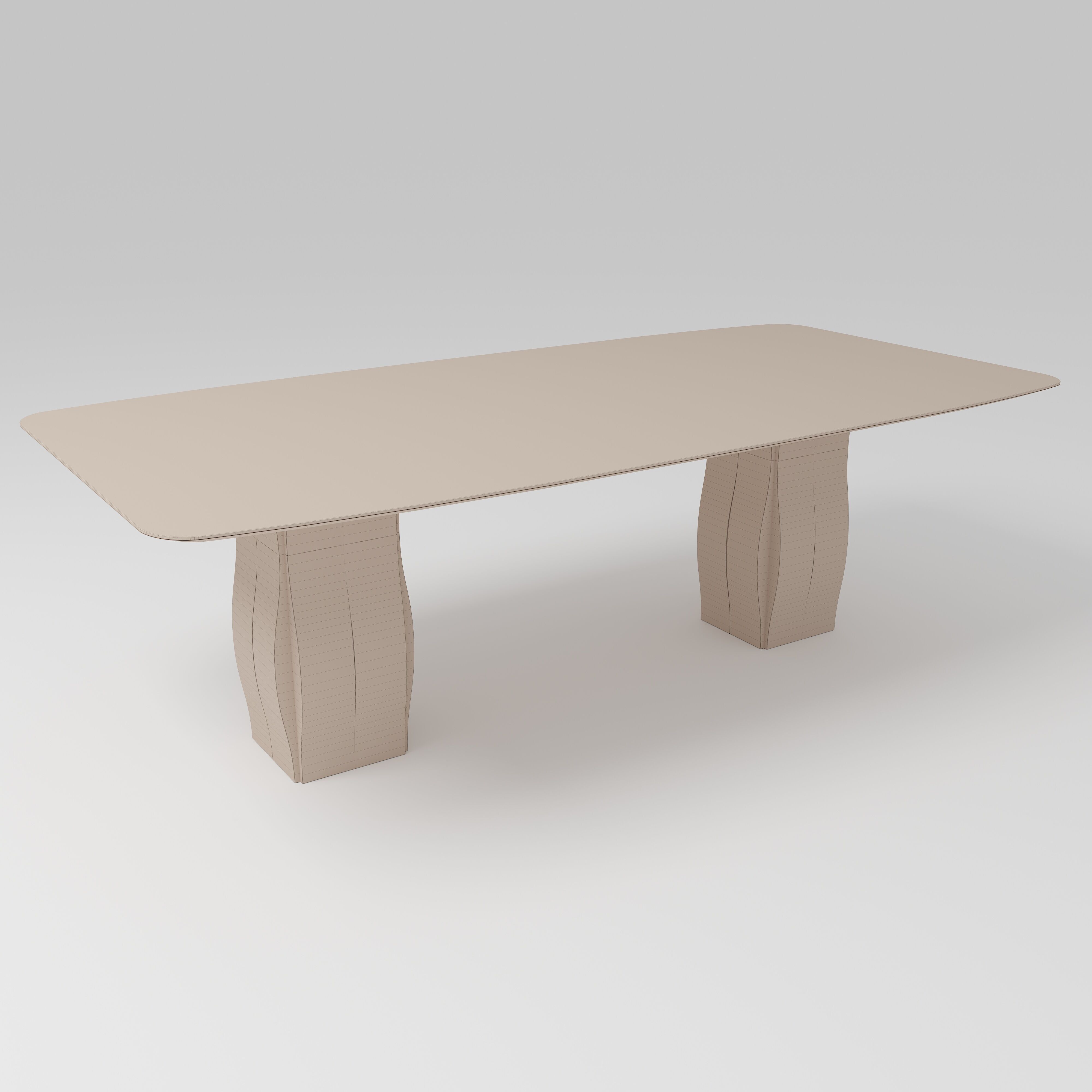Canno Table 3D model_2