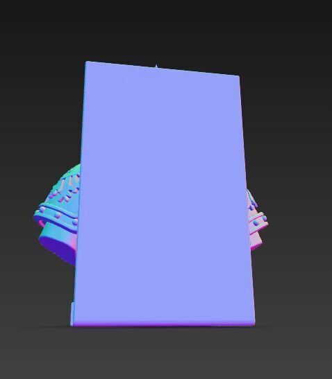 King Bust Bookend 3D Printable Decor 3D model_15