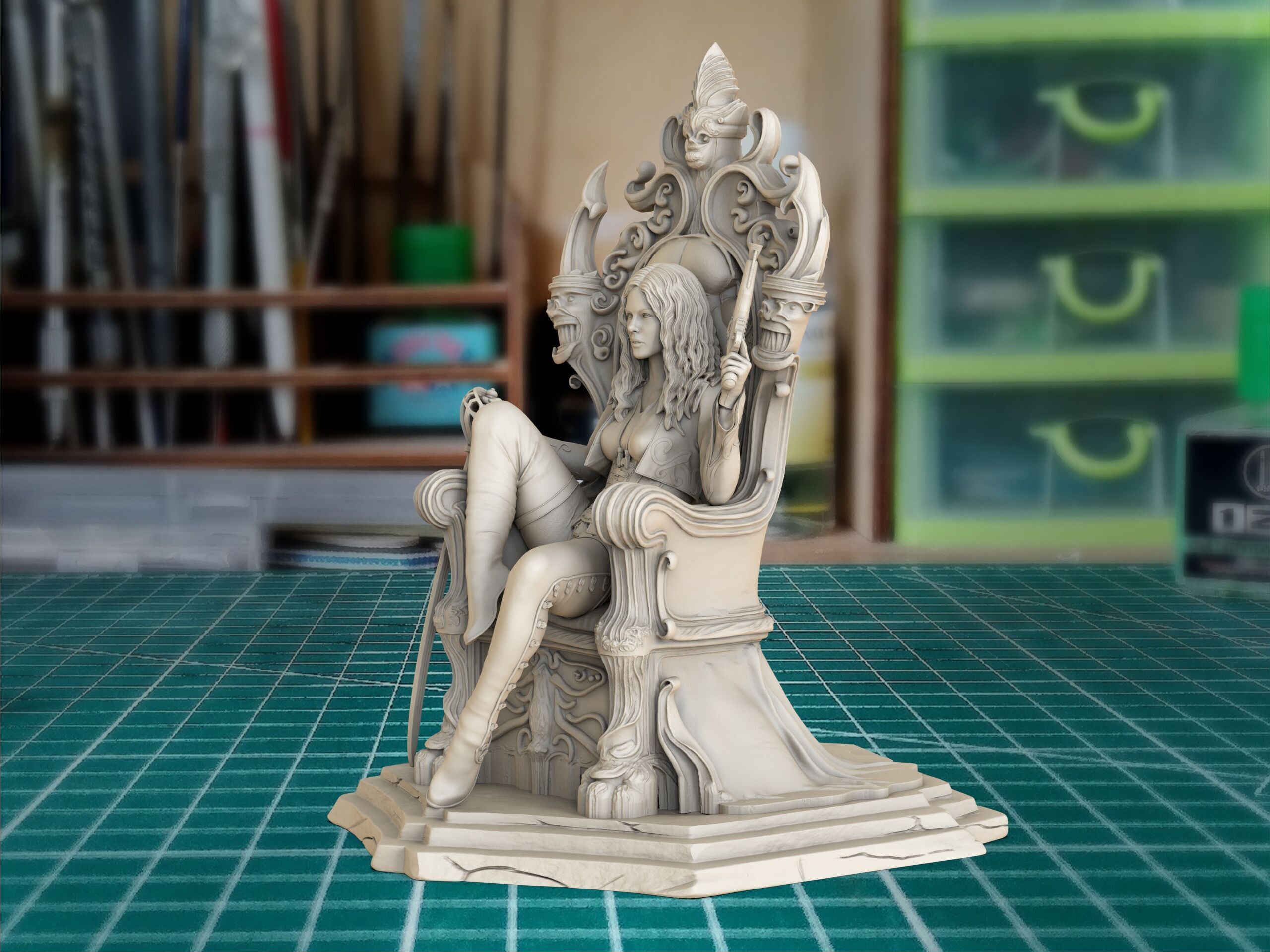 Anna Valerious  Van-Helsing 3D print model_4
