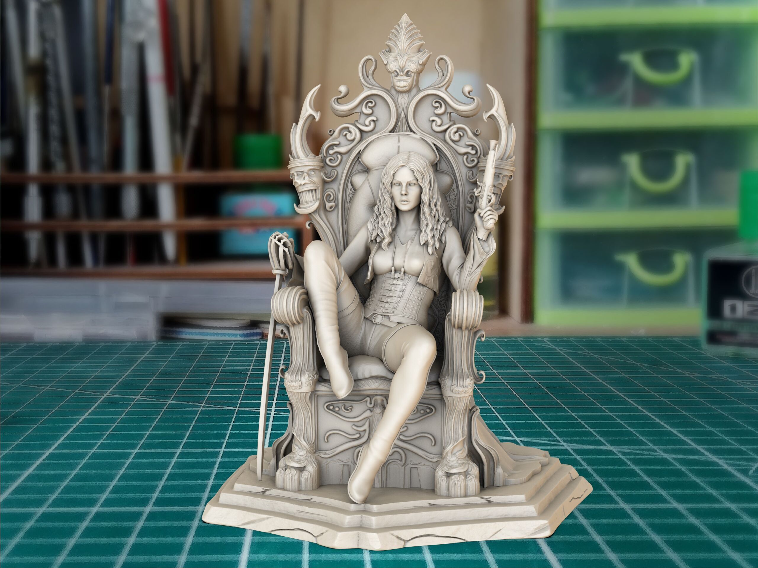 Anna Valerious  Van-Helsing 3D print model_7