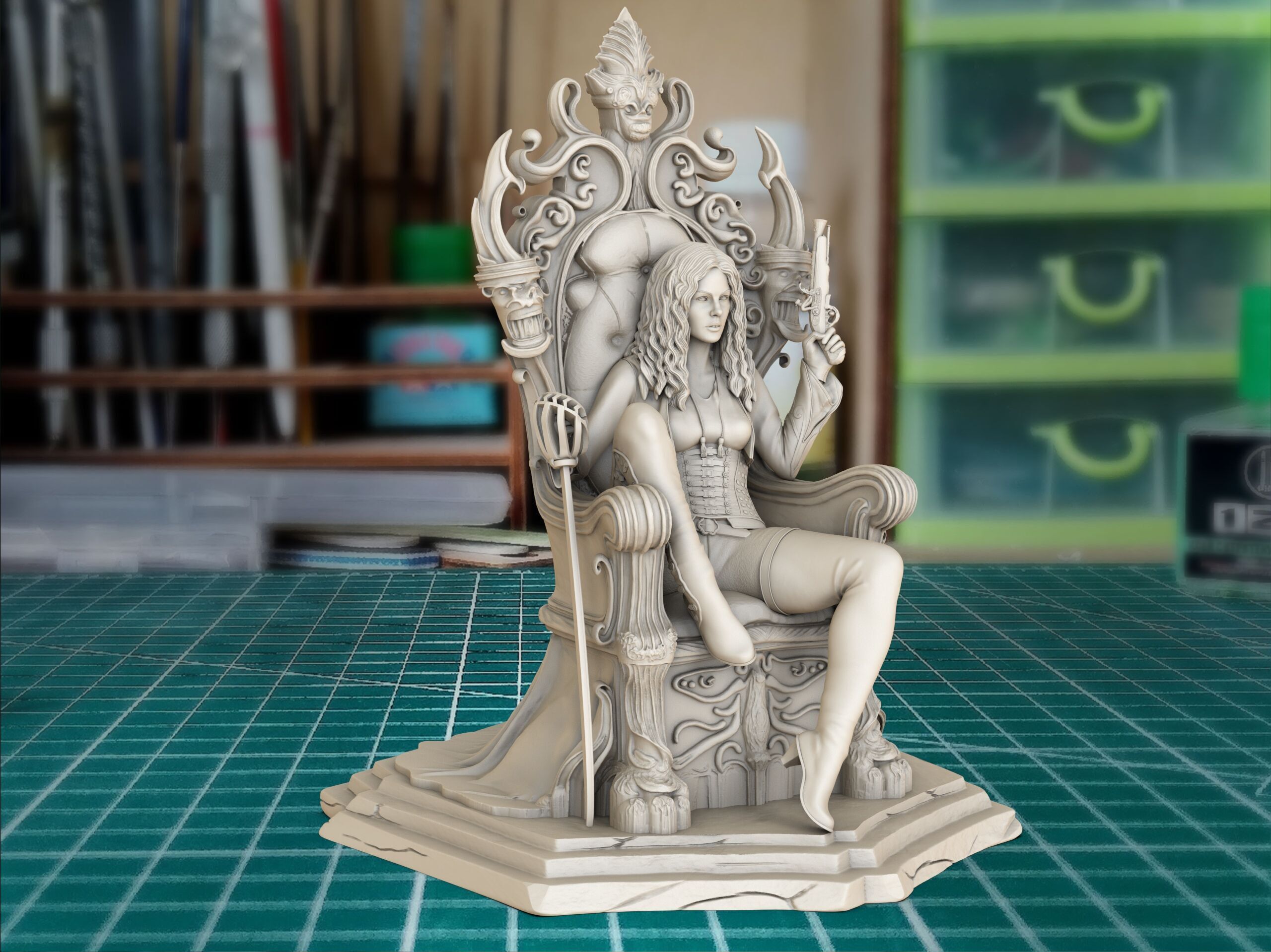Anna Valerious  Van-Helsing 3D print model_8