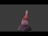 Alien Tentacle Toy Rigged Lowpoly and Highpoly Low-poly 3D model_1