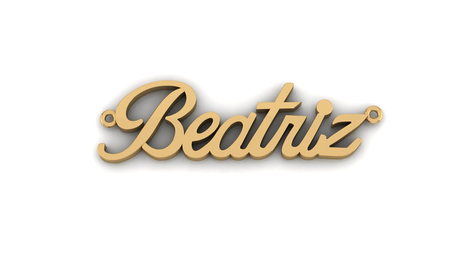 CUSTOM NAME BEATRIZ  3D print model_1