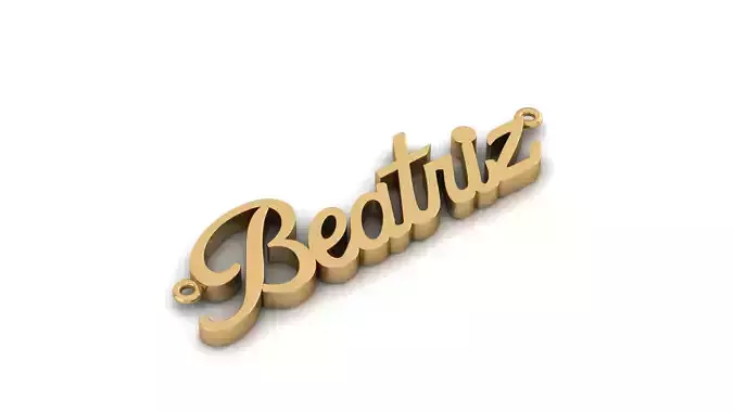 CUSTOM NAME BEATRIZ 