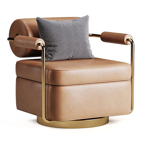 ARMCHAIR ANDERSON 3D model 4