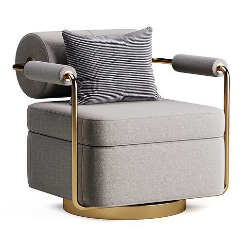 ARMCHAIR ANDERSON 3D model 3