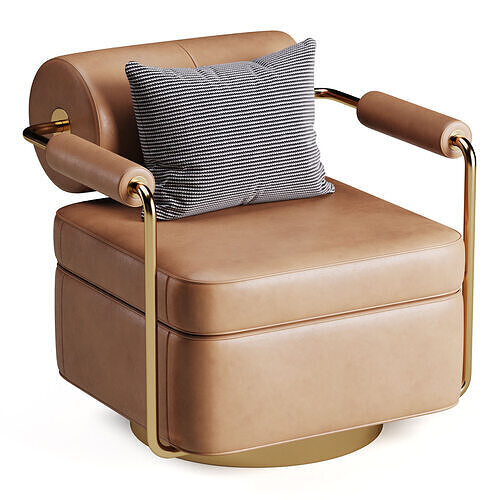 ARMCHAIR ANDERSON 3D model 5