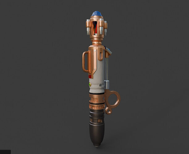 River Song Sonic Screwdriver - Doctor Who 3D print model