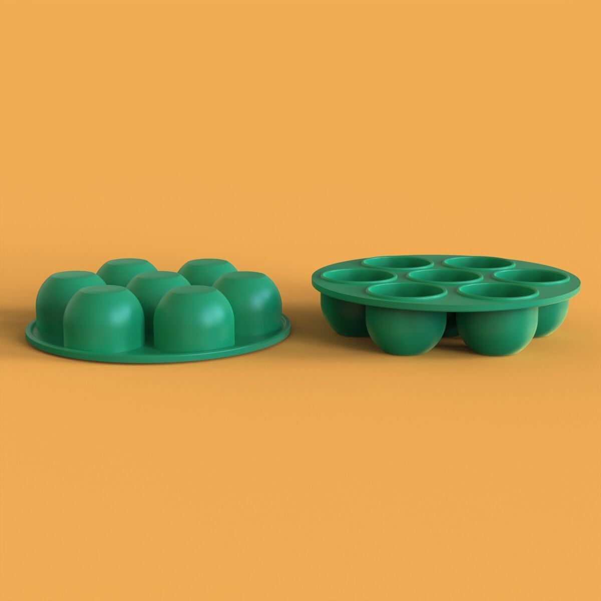 Egg Tray 3D print model_8