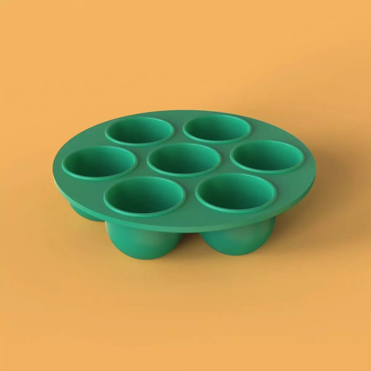 Egg Tray 3D print model_0