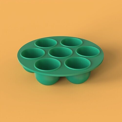 Egg Tray 3D print model