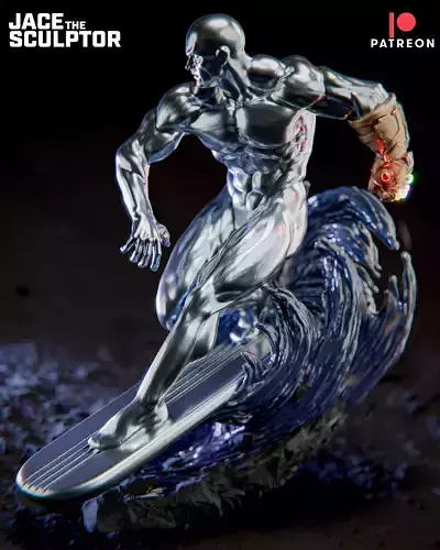Silver Surfer - 1-6 scale STL