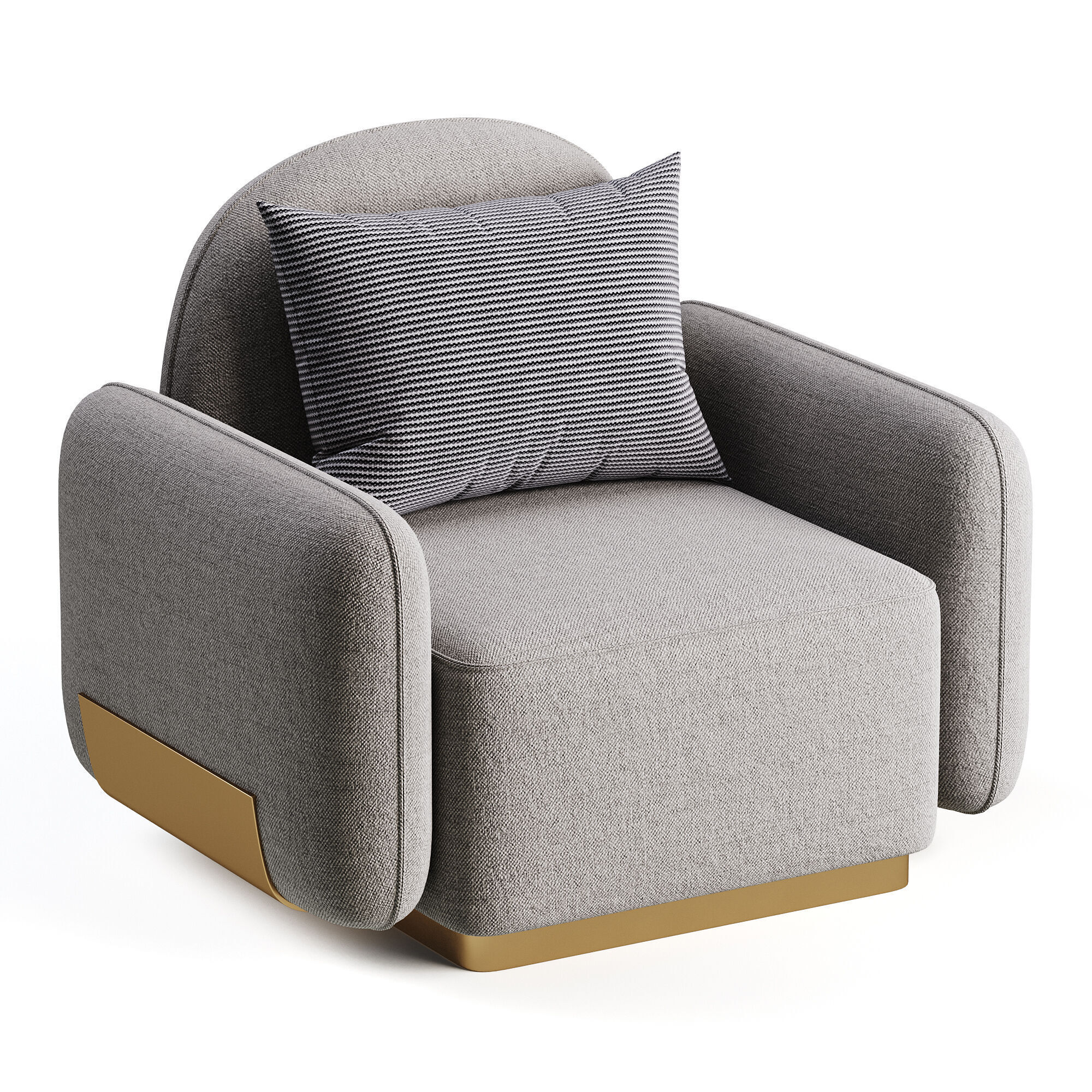 ARMCHAIR HANDY 3D model_4