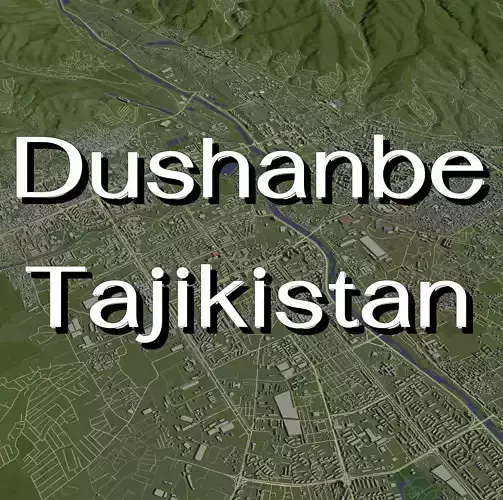 Dushanbe Tajikistan - city and urban