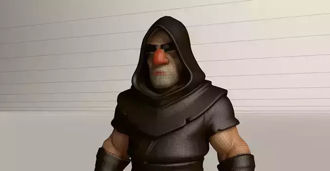 Stylized Game Ready Human Character Rigged named Welor