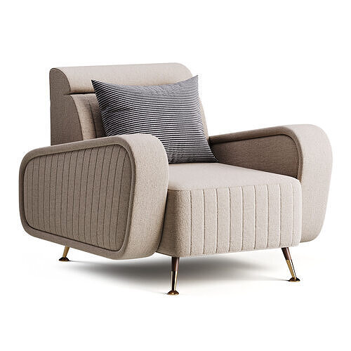 ARMCHAIR HARRISON 3D model