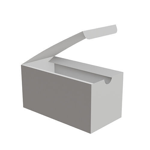 Cardboard Display Box Packaging Mockup Free 3D model