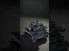 Futuristic Tank Model Pack with HighDetail Design Low-poly 3D model_2