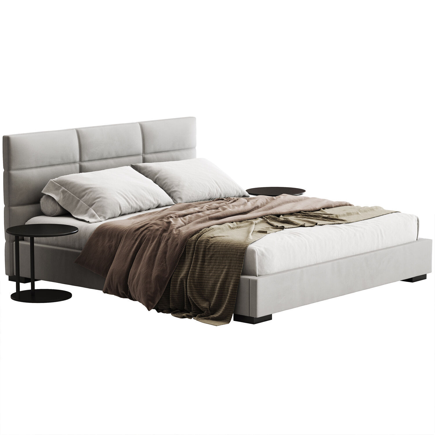 Restoration Hardware Modena Bed 3D model_4