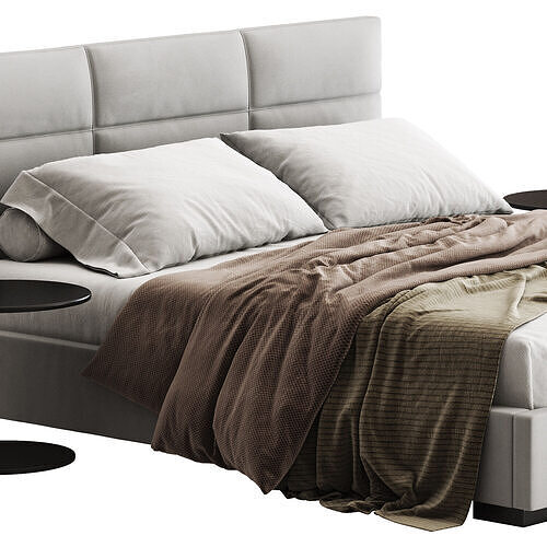 Restoration Hardware Modena Bed 3D model