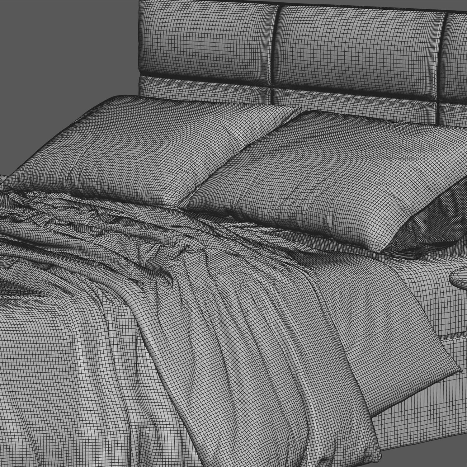 Restoration Hardware Modena Bed 3D model_6