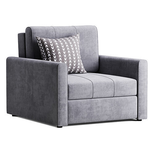 Armchair Leo 3D model
