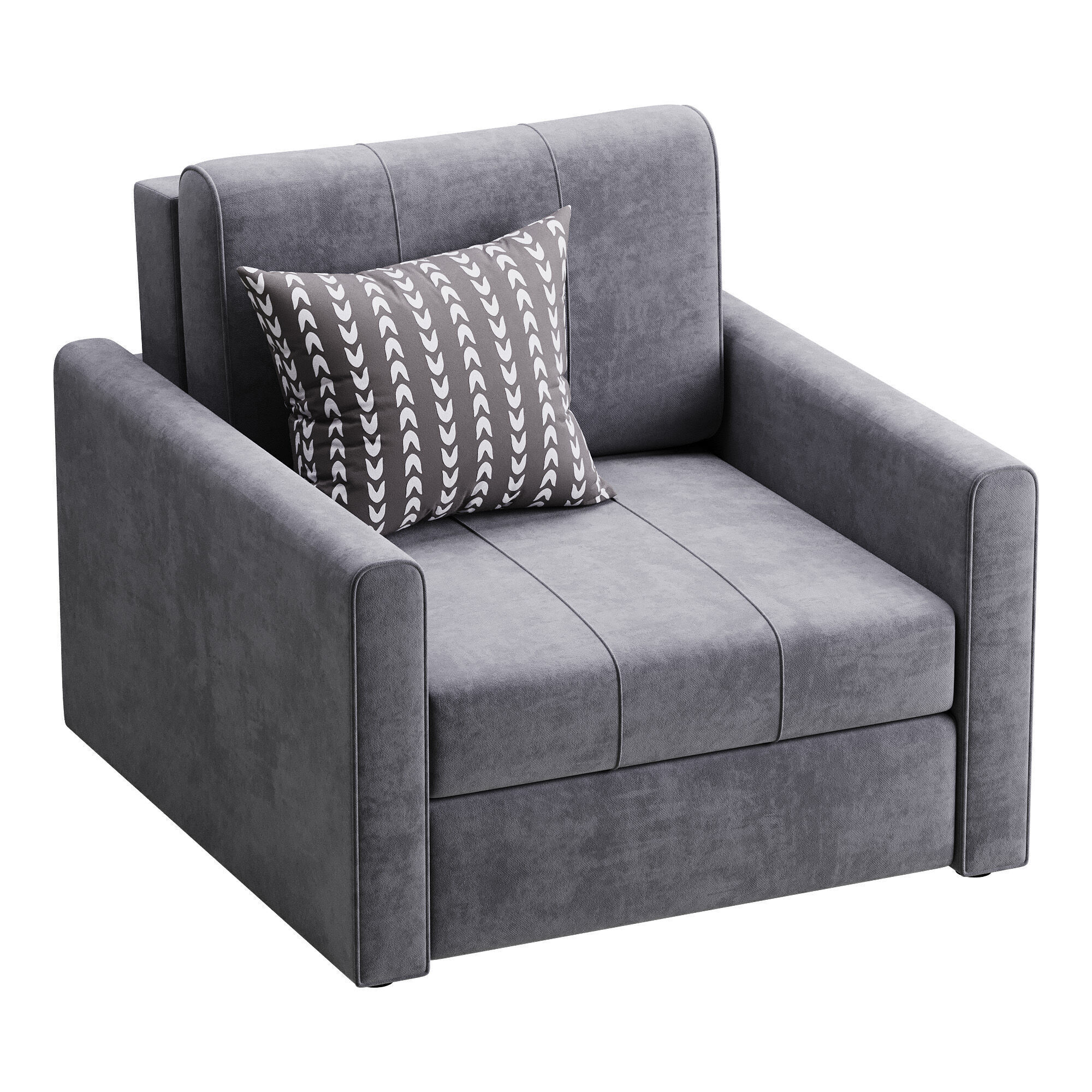 Armchair Leo 3D model_4