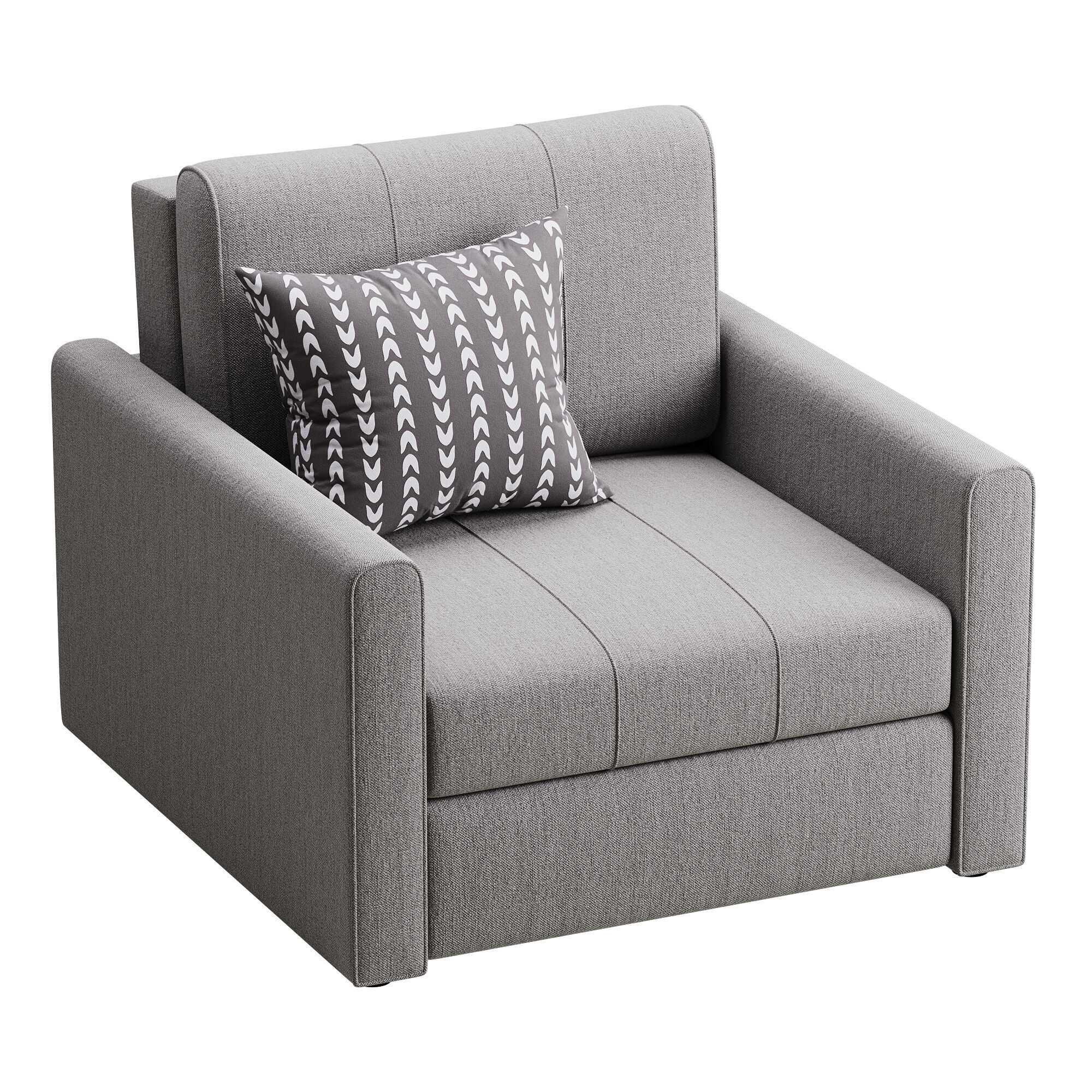 Armchair Leo 3D model_6