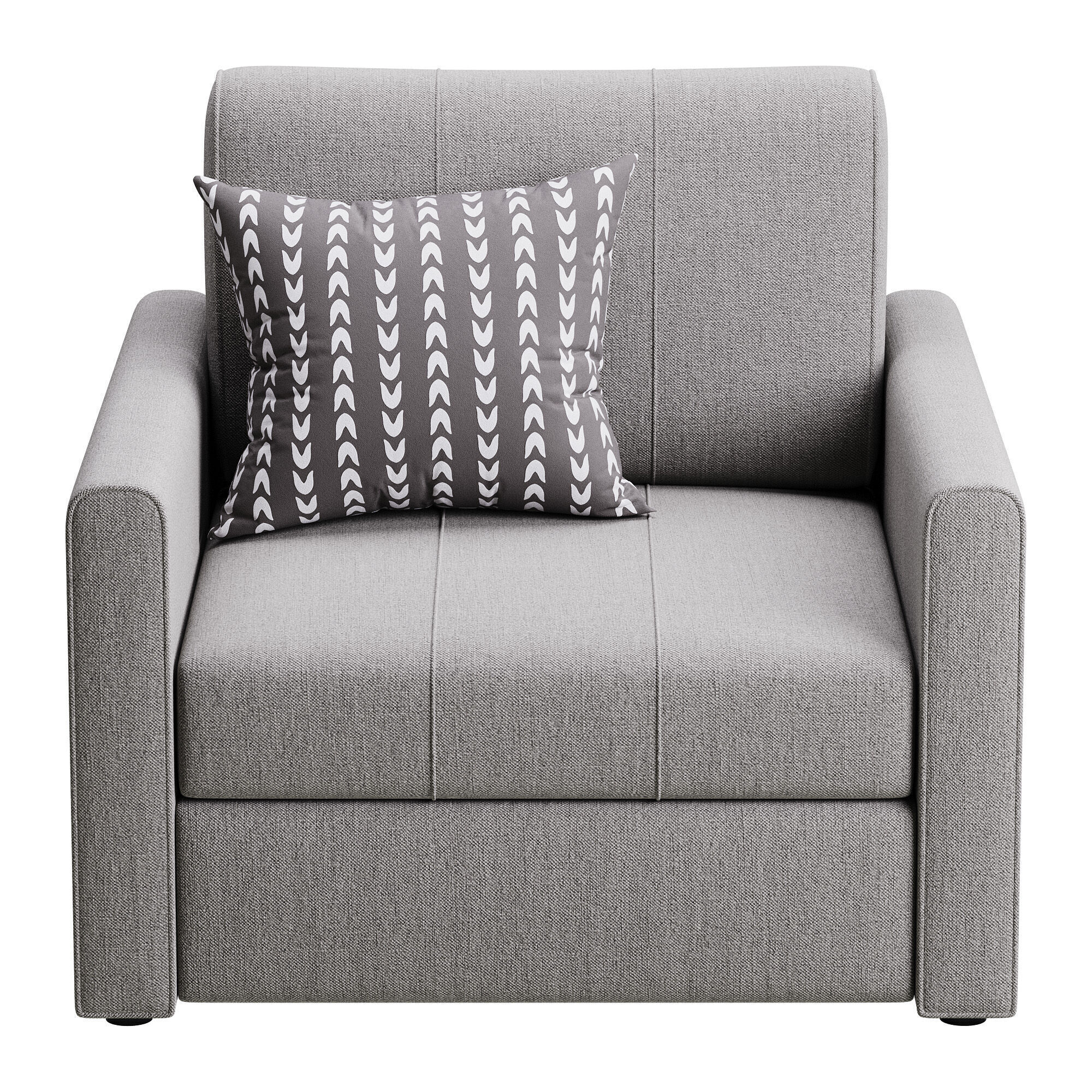 Armchair Leo 3D model_7