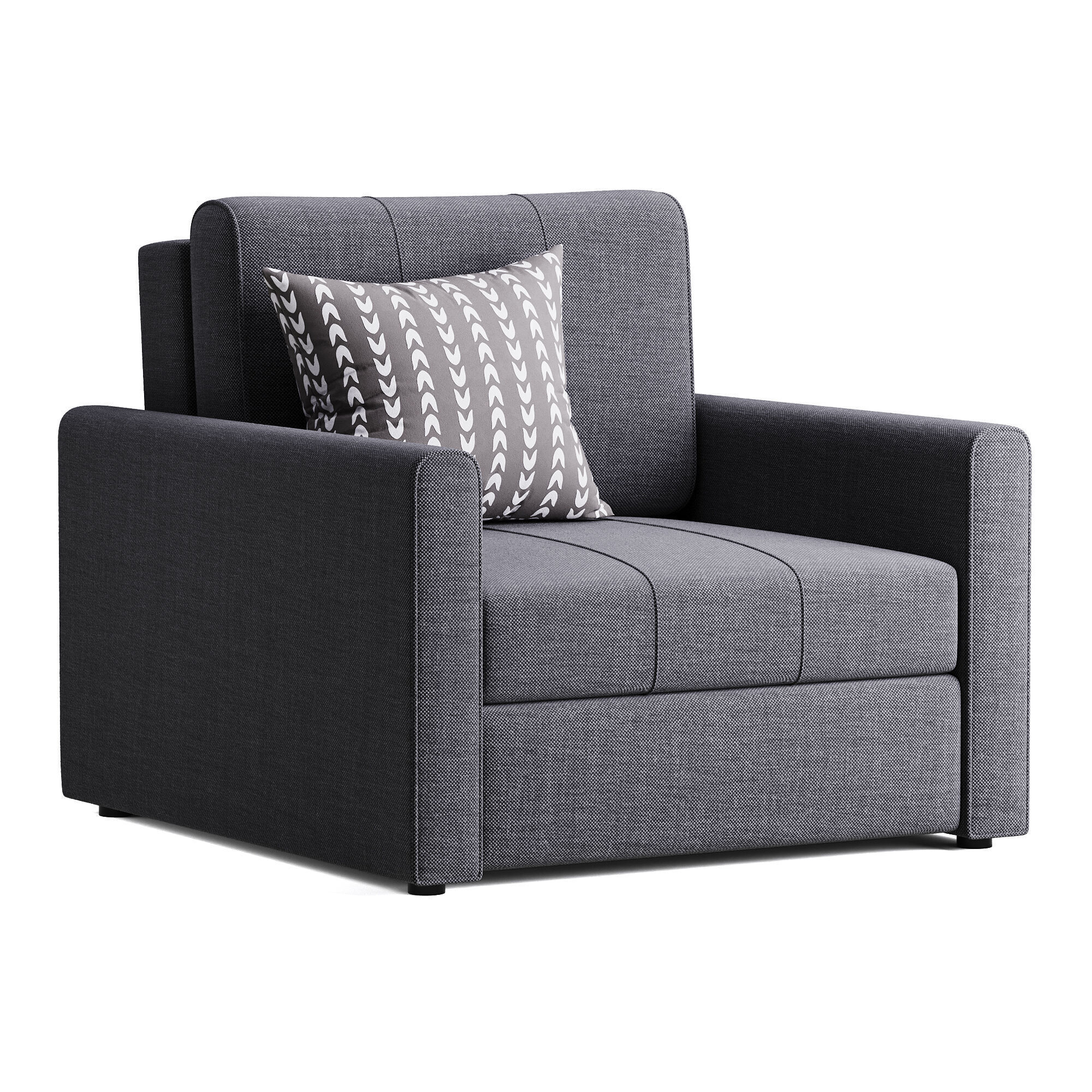 Armchair Leo 3D model_2