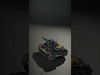 Colorful Futuristic Tank Model Pack Low-poly 3D model_2