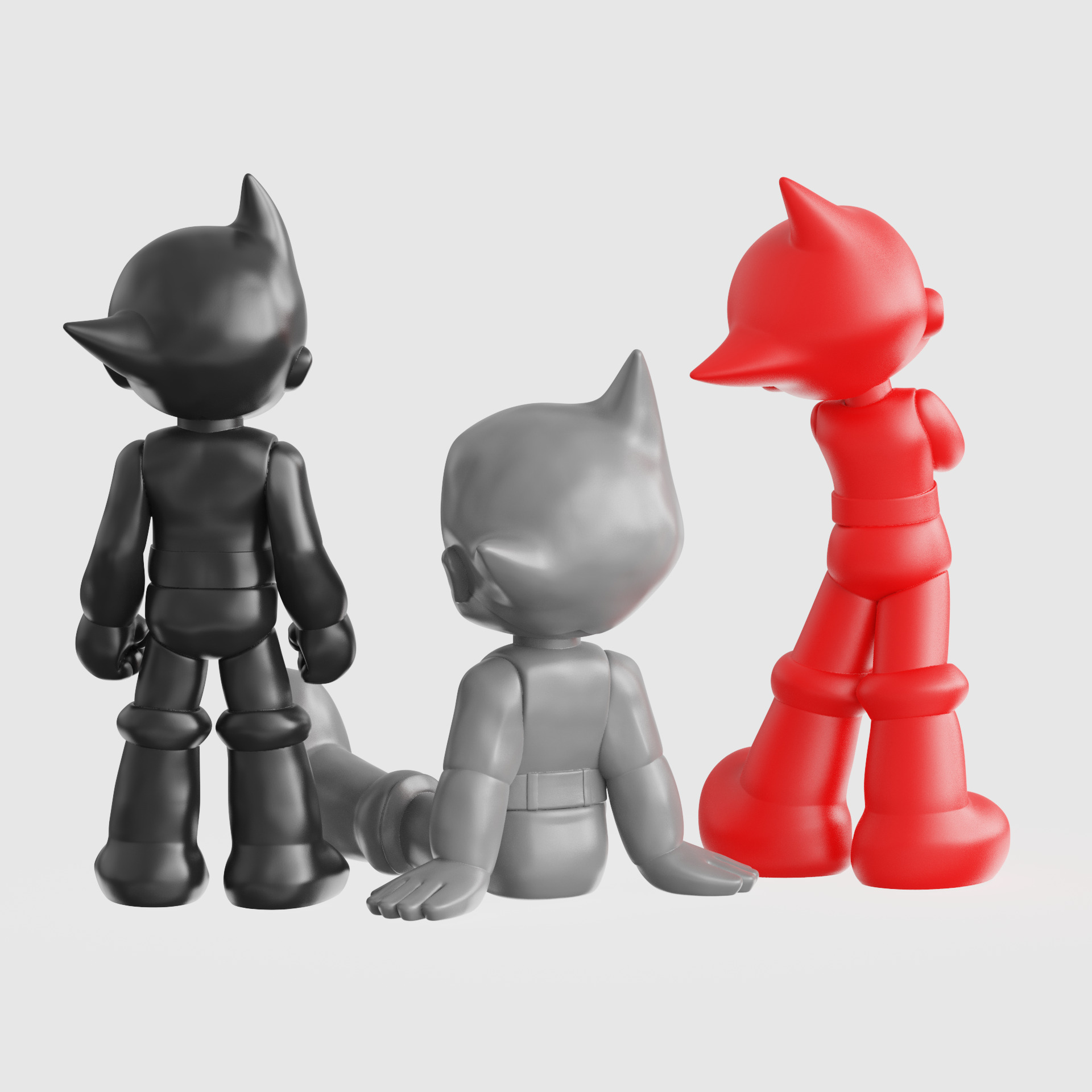 ASTROBOY 3D PACK - x3 3D print model_4