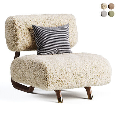 ARMCHAIR Lewis 3D model