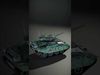 Futuristic Combat Tank Model Pack Low-poly 3D model_2