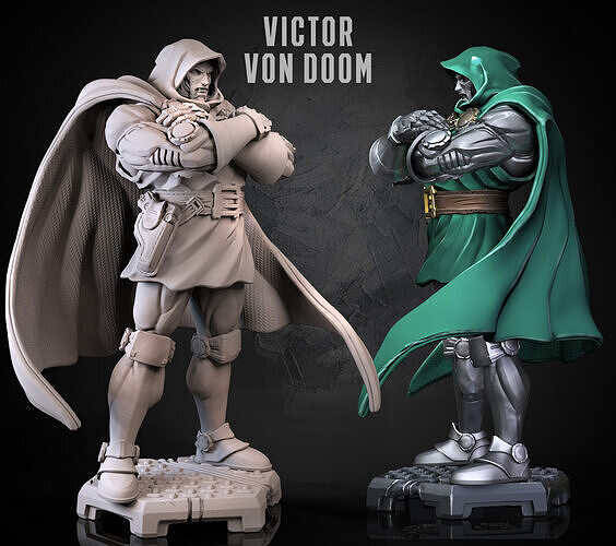Doctor Doom 3D print model