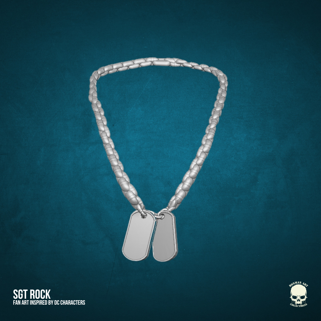 SGT Rock DC Fan Art STL Files 3D print model_27