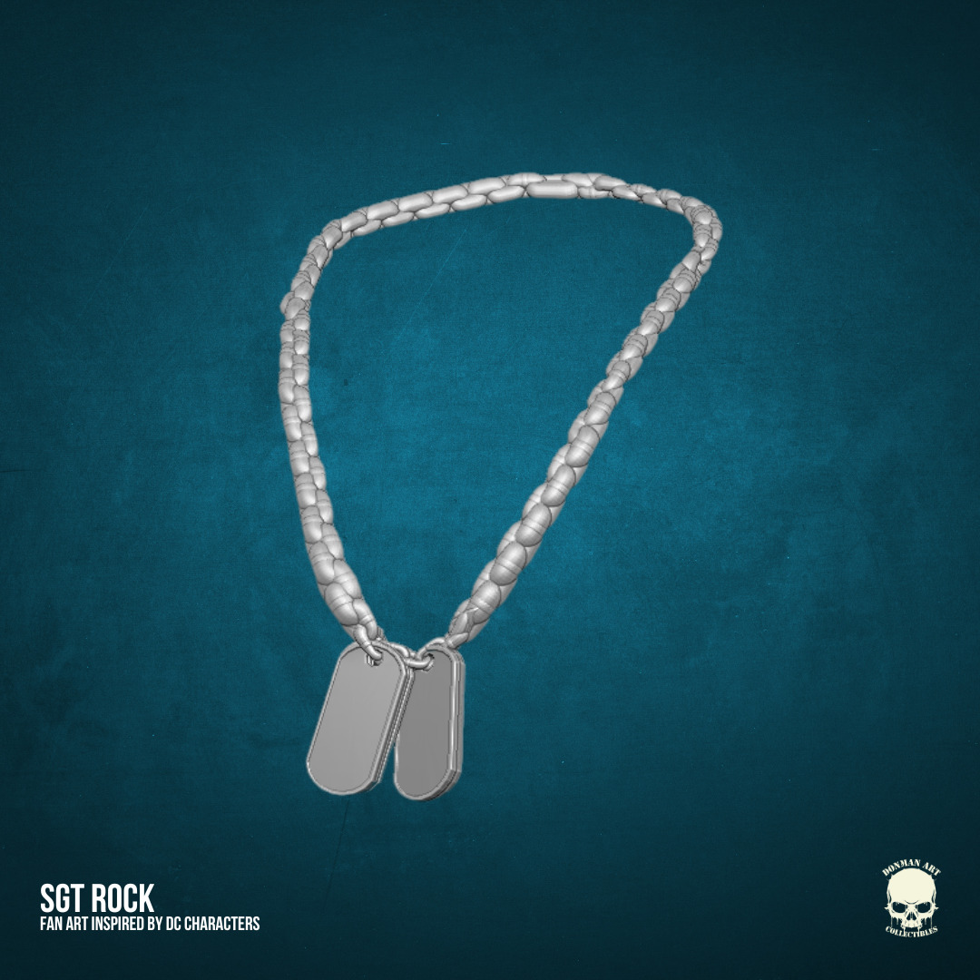 SGT Rock DC Fan Art STL Files 3D print model_8