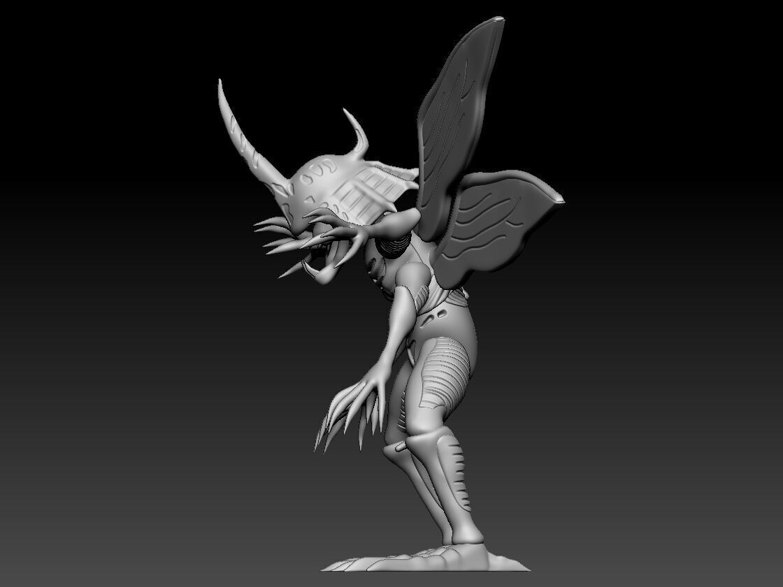Kabuterimon Digimon 3D print model_6