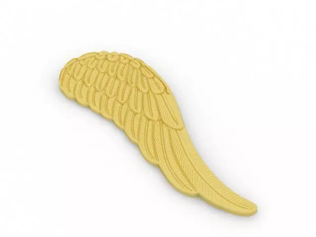 angel wing Free 3D model_0