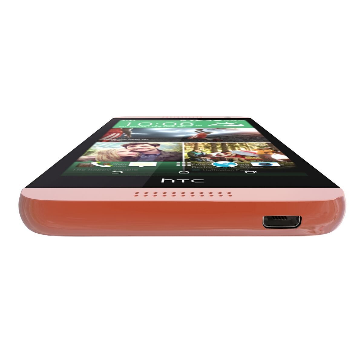Htc desire 610 Red 3D model_7