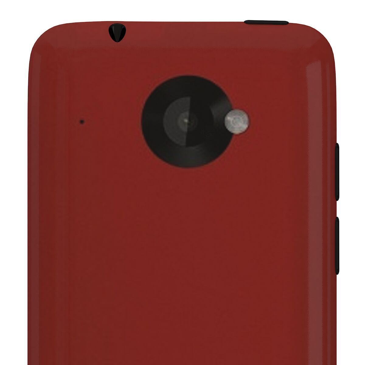 HTC Desire 601 RED 3D model_4