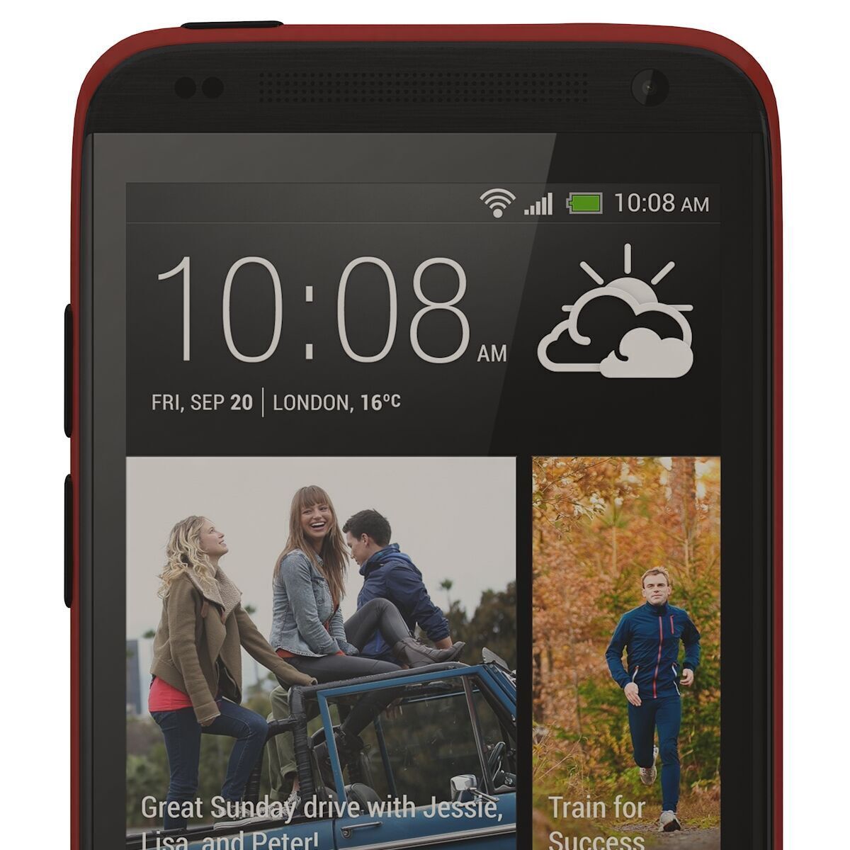 HTC Desire 601 RED 3D model_3