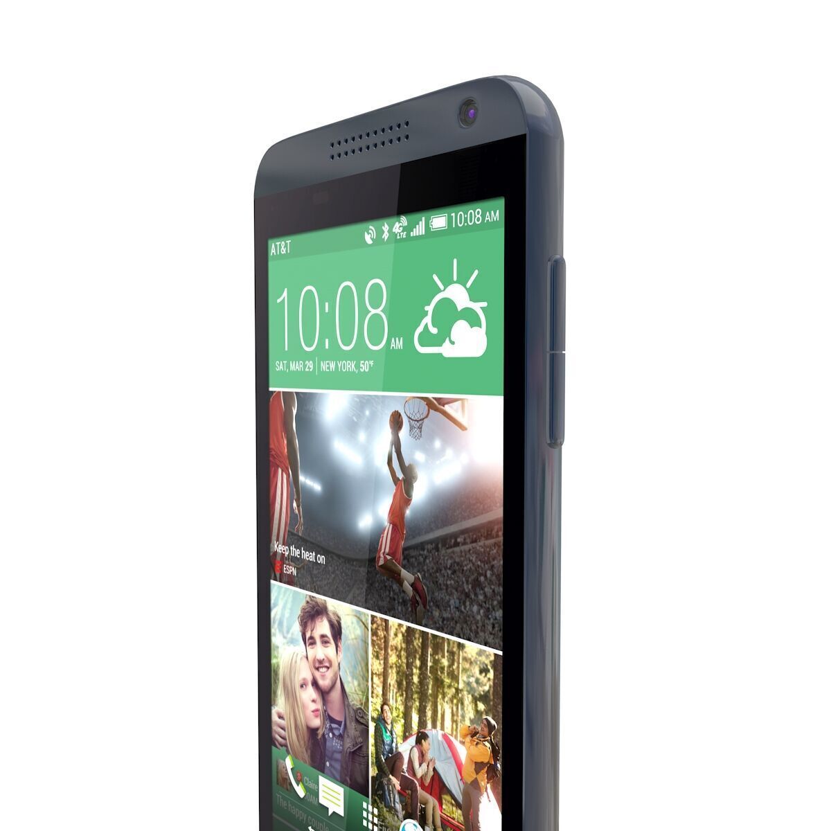 Htc desire 610 all color 3D model_2