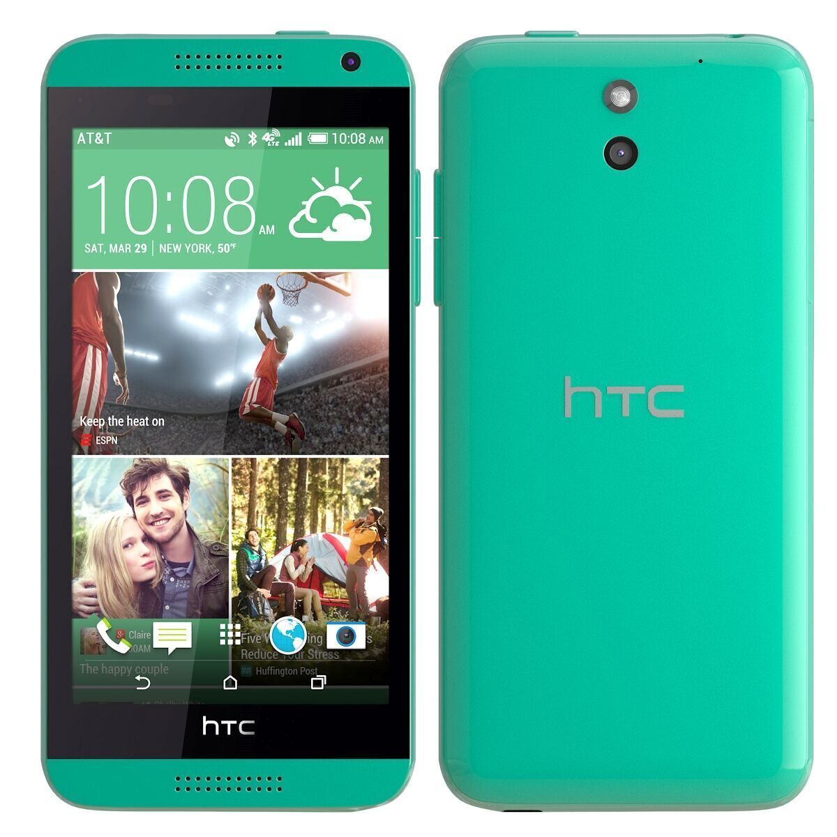 Htc desire 610 all color 3D model_4