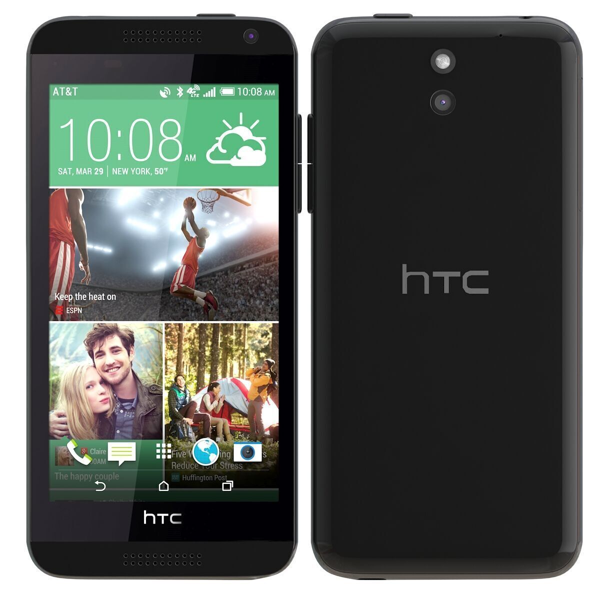 Htc desire 610 all color 3D model_24