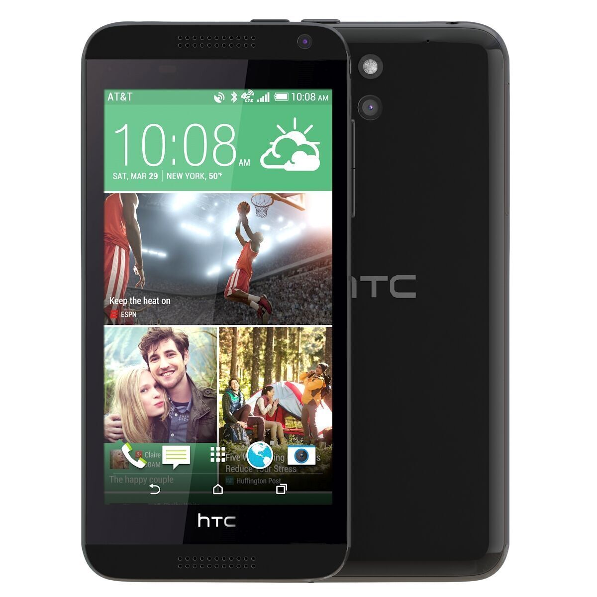 Htc desire 610 Black 3D model_1