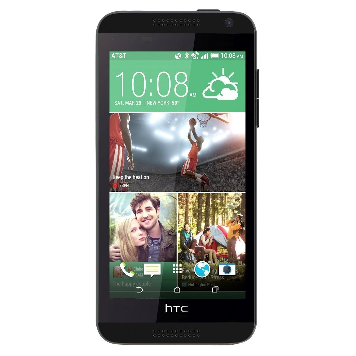 Htc desire 610 Black 3D model_3