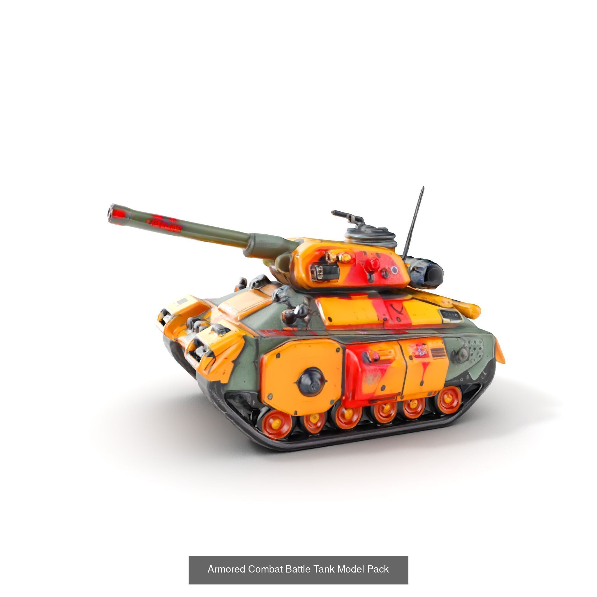 Futuristic SciFi Tanks Collection _36